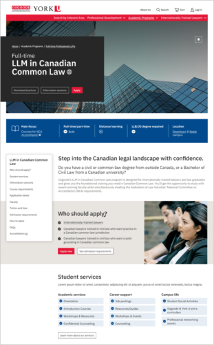 Canadian Common Law landing page